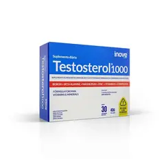 Testosterol 1000 com 30 comprimidos Inove
