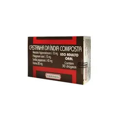 Castanha da India Composta com 30 drágeas Makrofarma