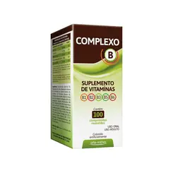 Complexo B com 100 comprimidos revestidos  Arte Nativa