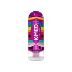 Gel Lubrificante K-Med 2 em 1 LGBTQIAPN+ 203g
