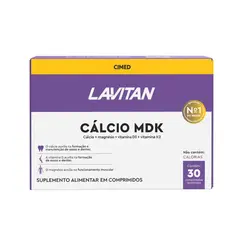 Lavitan Cálcio MDK 30 Comprimidos
