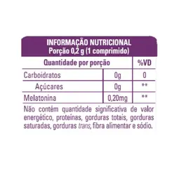 Melatonina Neo Química com 90 comprimidos Sabor Maracujá