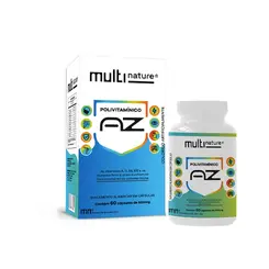 Multinature AZ com 60 cápsulas