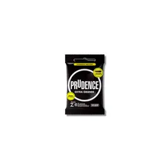 Preservativo Prudence Extra Grande com 3 unidades
