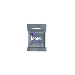 Preservativo Jontex Texturizado com 3 unidades