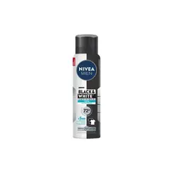 Desodorante Antitranspirante Aerosol Nivea Men Invisible Black & White Fresh 150ml