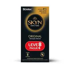 Preservativo Blowtex Skyn Leve 8 Pague 6