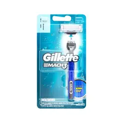Aparelho de barbear Gillette Mach3 Aqua Grip