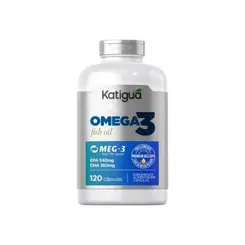 Ômega 3 MEG-3 com 120 mini cápsulas Katiguá