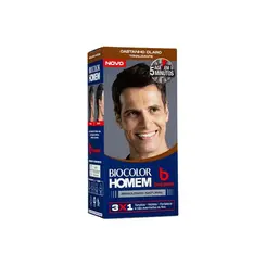 Tonalizante Biocolor Homem Bozzano Castanho Claro