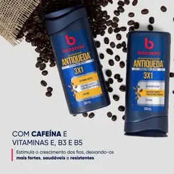 Shampoo Antiqueda 3 em 1 Bozzano 200ml