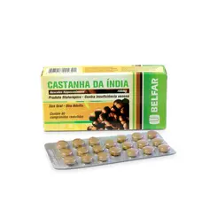 Castanha da índia 100mg 60 comprimidos Belfar