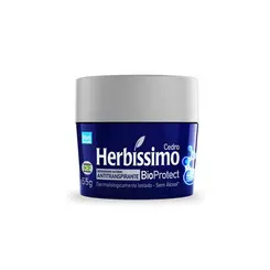 Desodorante Antitransprante Creme Herbíssimo Cedro Bio Protect 55g