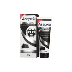 Máscara Facial Asepxia Carvão Detox 30g