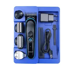 Máquina de corte 5 em 1 Full Care Kemei KM-690
