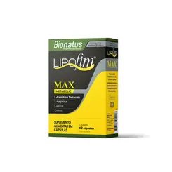 Lipofim MaxMetabolic com 60 cápsulas Bionatus
