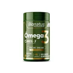 Ômega 3 MEG-3 1000mg com 60 cápsulas Bionatus