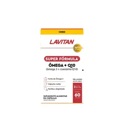 Lavitan Ômega Q10 60 cápsulas