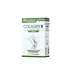 Colagen II - Colágeno tipo II 40mg com 30 comprimidos Bionatus