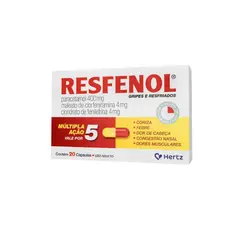 Resfenol com 20 cápsulas