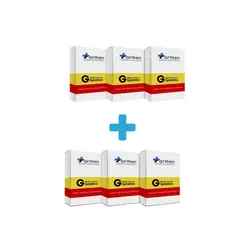 Kit 3 caixas Tadalafila 5mg 30 comprimidos EMS + 3 caixas Tadalafila 20mg 4 comprimidos EMS